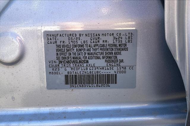 Photo of 2025 Brilliant Silver Metallic Nissan Versa