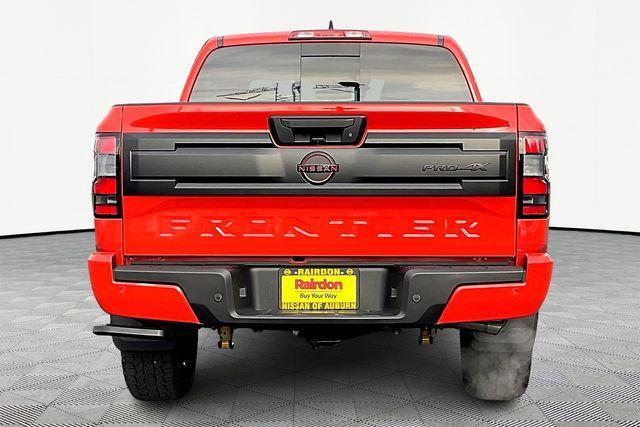 Photo of 2025 Afterburn Orange Nissan Frontier