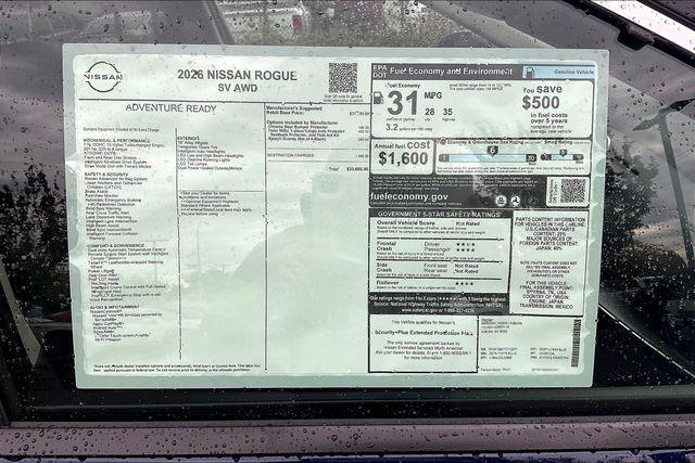Photo of 2026 Deep Ocean Blue Pearl Nissan Rogue