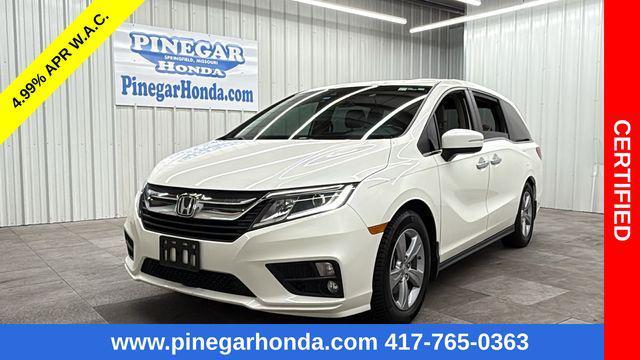 Photo of 2018 White Diamond Pearl Honda Odyssey