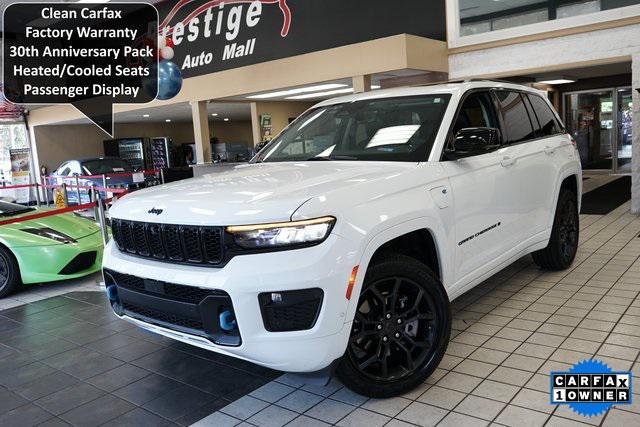 Photo of 2023 Bright White Clearcoat Jeep Grand Cherokee 4xe