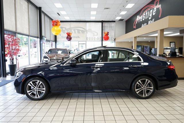 Photo of 2021 Lunar Blue Metallic Mercedes-Benz E-Class