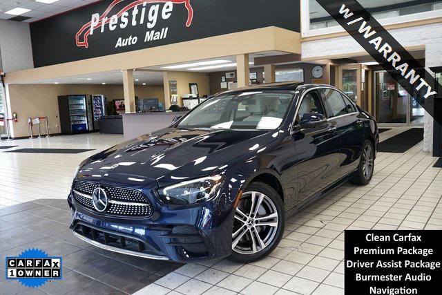Photo of 2021 Lunar Blue Metallic Mercedes-Benz E-Class