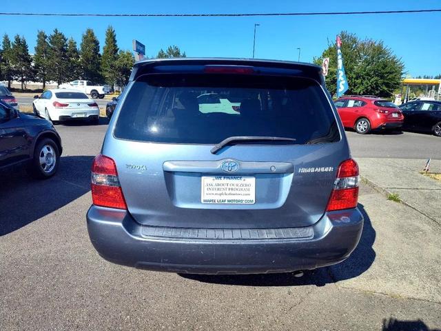 Photo of 2007 Bluestone Metallic Toyota Highlander
