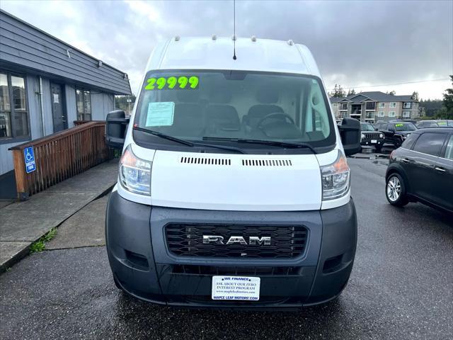 Photo of 2021 Bright White Clearcoat RAM ProMaster 2500