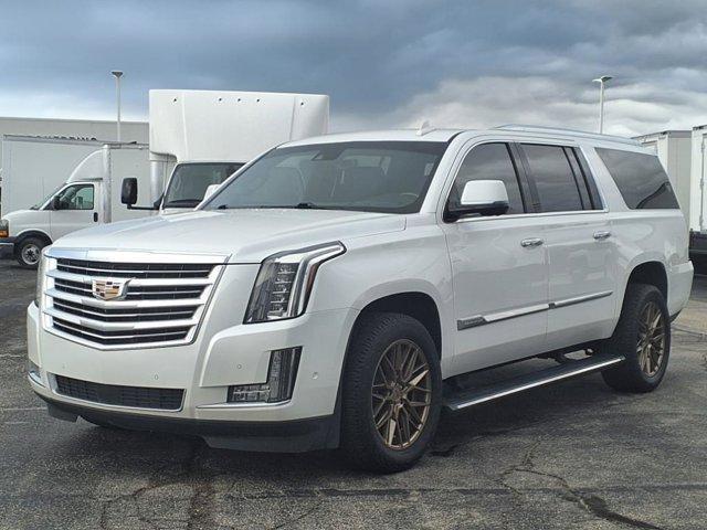 Photo of 2017 Crystal White Tri-Coat Cadillac Escalade ESV