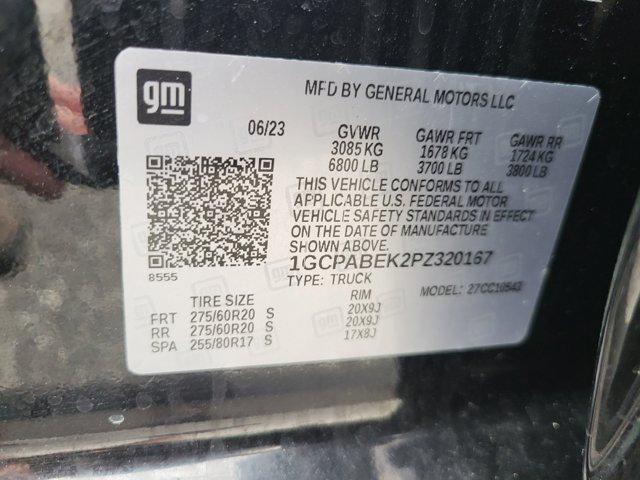 Photo of 2023 Black Chevrolet Silverado 1500