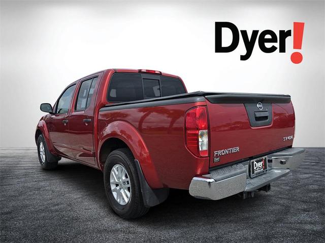 Photo of 2018 Lava Red Nissan Frontier