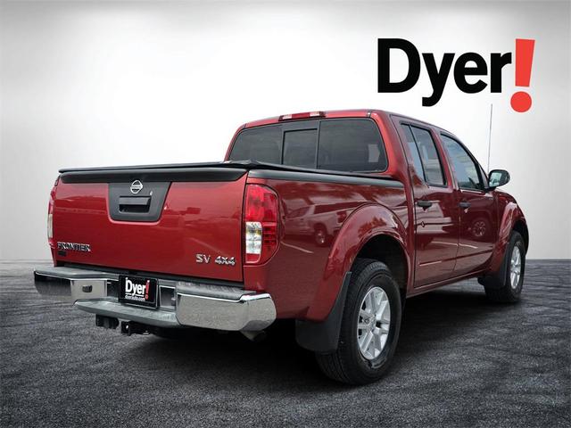 Photo of 2018 Lava Red Nissan Frontier