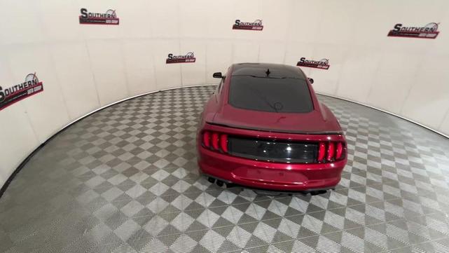 Photo of 2021 Rapid Red Metallic Tinted Clearcoat Ford Mustang