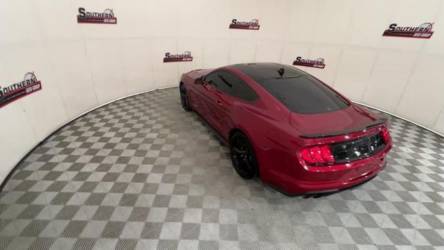 Photo of 2021 Rapid Red Metallic Tinted Clearcoat Ford Mustang
