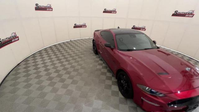 Photo of 2021 Rapid Red Metallic Tinted Clearcoat Ford Mustang