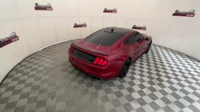 Photo of 2021 Rapid Red Metallic Tinted Clearcoat Ford Mustang