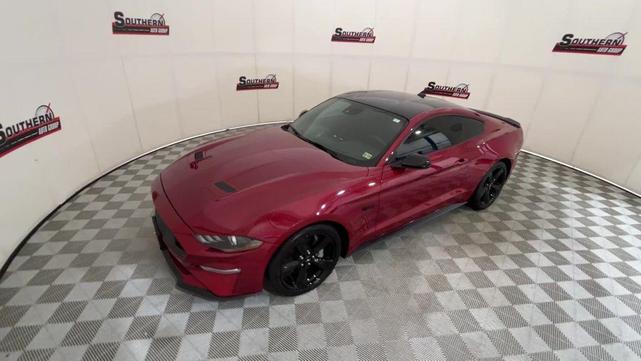Photo of 2021 Rapid Red Metallic Tinted Clearcoat Ford Mustang