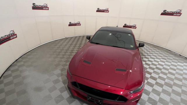 Photo of 2021 Rapid Red Metallic Tinted Clearcoat Ford Mustang