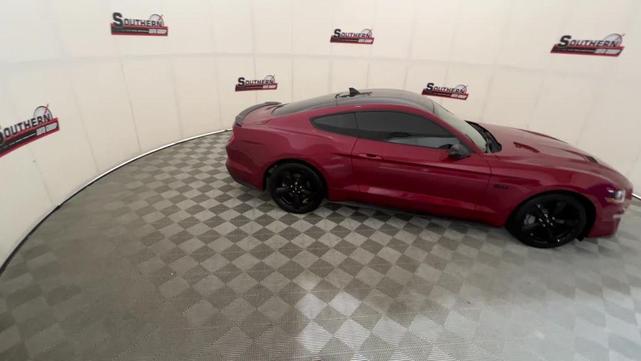 Photo of 2021 Rapid Red Metallic Tinted Clearcoat Ford Mustang