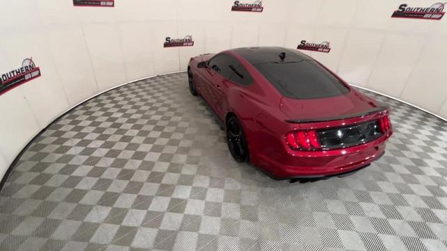Photo of 2021 Rapid Red Metallic Tinted Clearcoat Ford Mustang