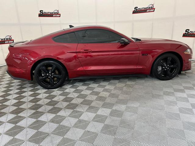 Photo of 2021 Rapid Red Metallic Tinted Clearcoat Ford Mustang