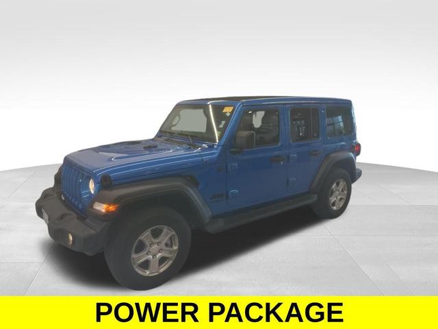 Photo of 2022 Hydro Blue Pearlcoat Jeep Wrangler Unlimited