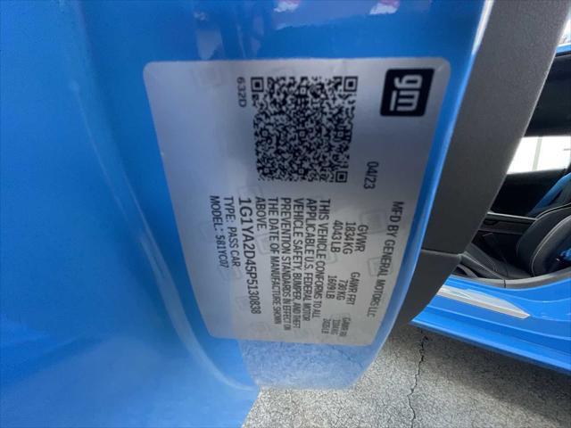 Photo of 2023 Rapid Blue Chevrolet Corvette