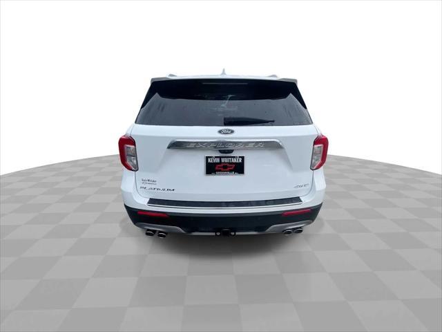 Photo of 2021 Star White Metallic Tri-Coat Ford Explorer