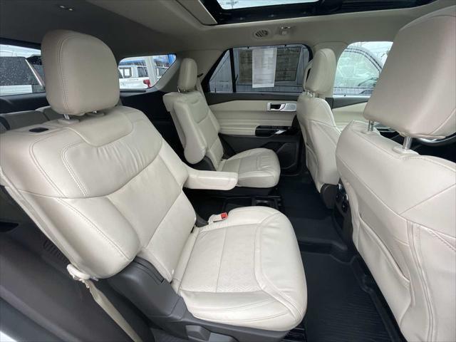 Photo of 2021 Star White Metallic Tri-Coat Ford Explorer