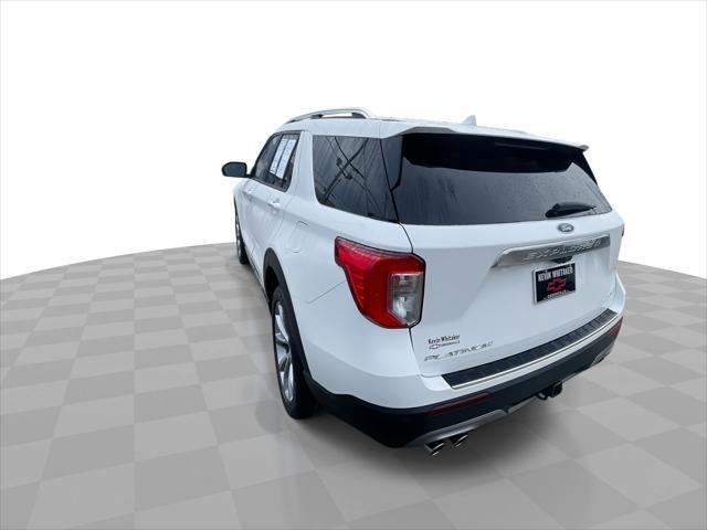 Photo of 2021 Star White Metallic Tri-Coat Ford Explorer