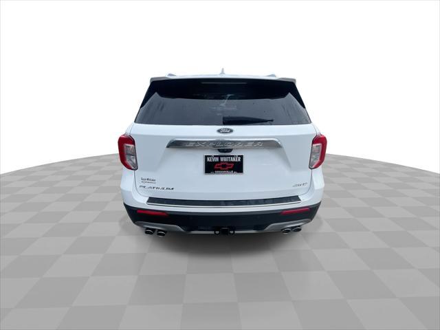Photo of 2021 Star White Metallic Tri-Coat Ford Explorer