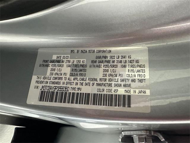 Photo of 2023 Sonic Silver Metallic Mazda CX-9