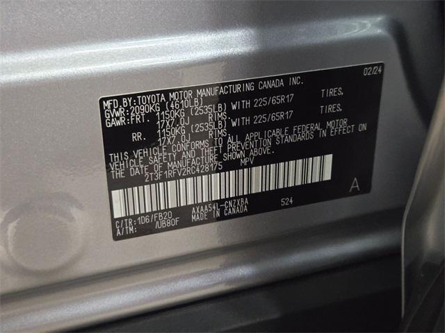 Photo of 2024 Silver Sky Metallic Toyota RAV4