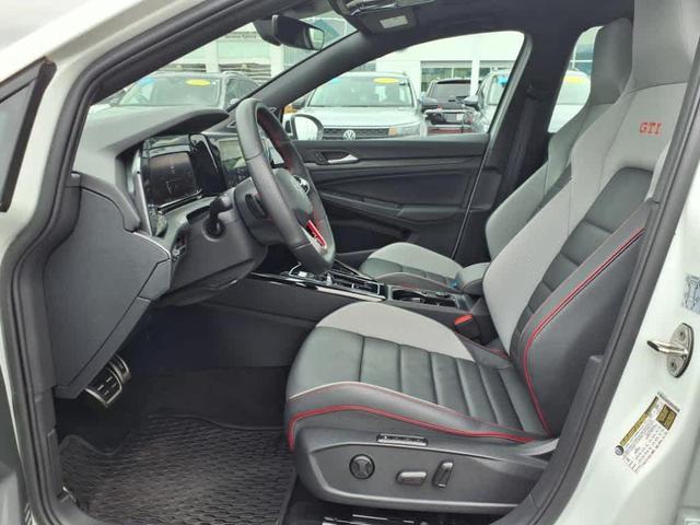 Photo of 2024 Opal White Pearl Effect Volkswagen Golf GTI