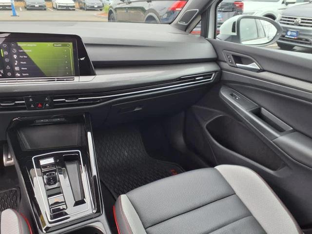 Photo of 2024 Opal White Pearl Effect Volkswagen Golf GTI