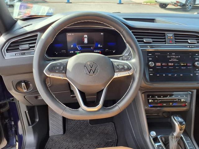 Photo of 2022 Atlantic Blue Volkswagen Tiguan