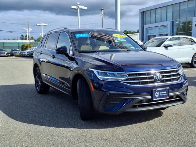 Photo of 2022 Atlantic Blue Volkswagen Tiguan