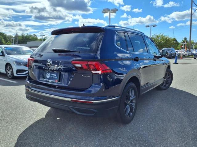 Photo of 2022 Atlantic Blue Volkswagen Tiguan