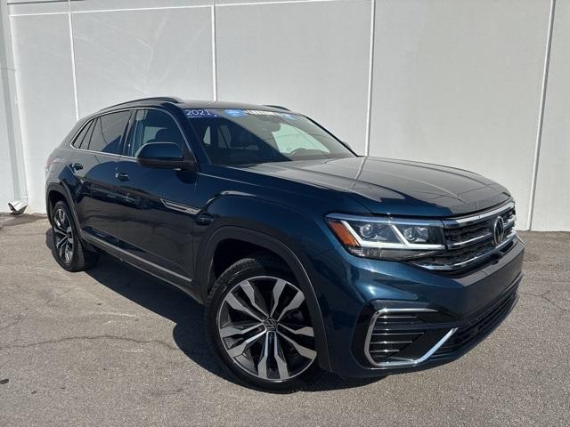 Photo of 2021 Tourmaline Blue Metallic Volkswagen Atlas Cross Sport