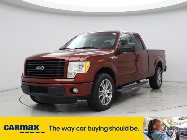 Photo of 2014 Burgundy Ford F-150