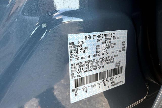 Photo of 2025 Azure Gray Metallic Tri-Coat Ford Maverick