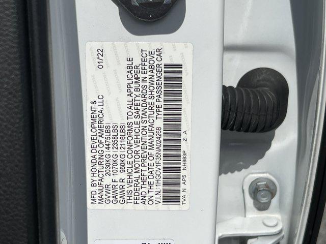 Photo of 2022 White Honda Accord