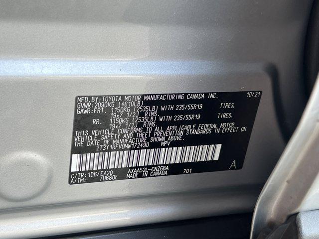 Photo of 2021  Toyota RAV4