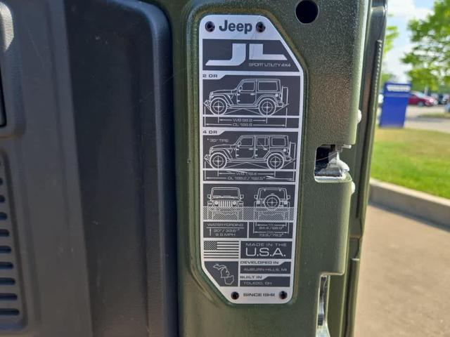 Photo of 2021 Sarge Green Clearcoat Jeep Wrangler Unlimited