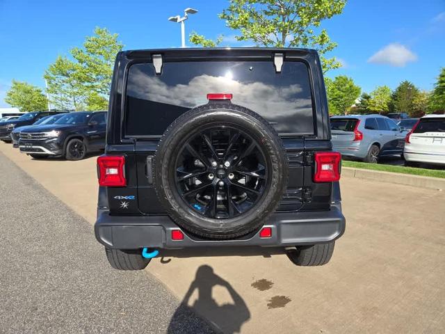 Photo of 2022 Black Clearcoat Jeep Wrangler Unlimited 4xe