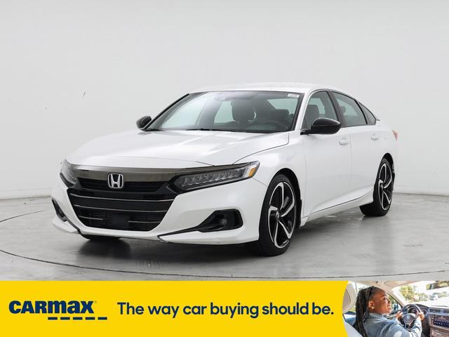 Photo of 2021 White Honda Accord