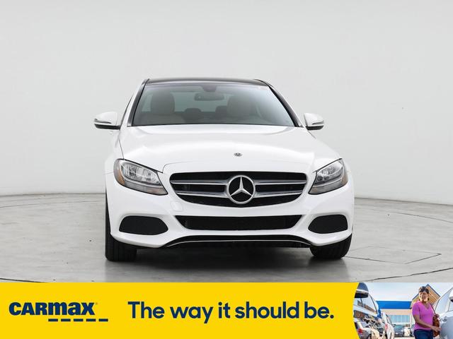 Photo of 2018 White Mercedes-Benz C-Class