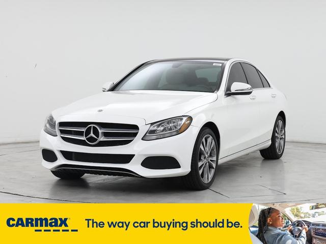 Photo of 2018 White Mercedes-Benz C-Class