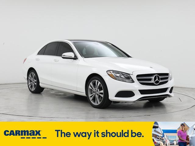 Photo of 2018 White Mercedes-Benz C-Class