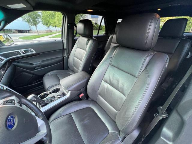 Photo of 2015 White Platinum Metallic Tri-Coat Ford Explorer