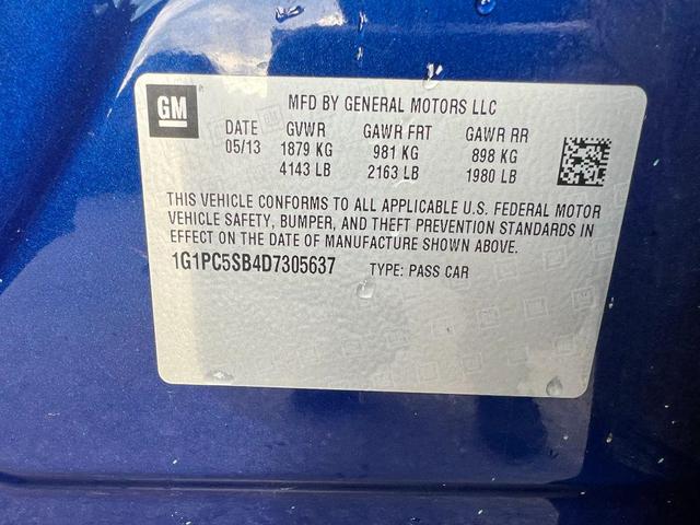 Photo of 2013 Blue Chevrolet Cruze