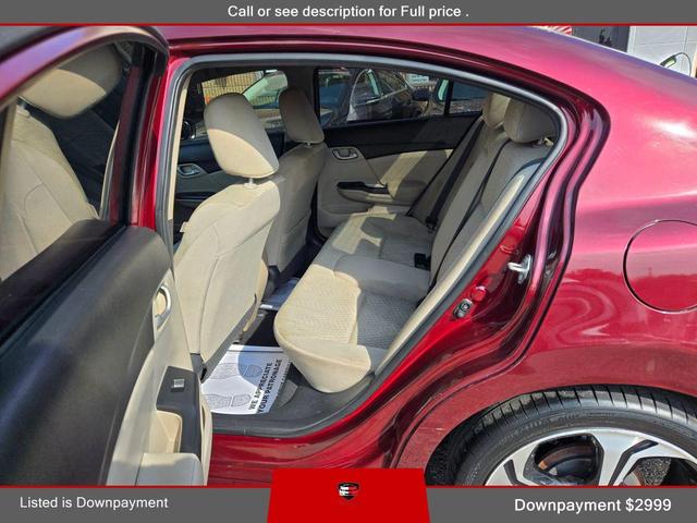 Photo of 2014 Burgundy Honda Civic