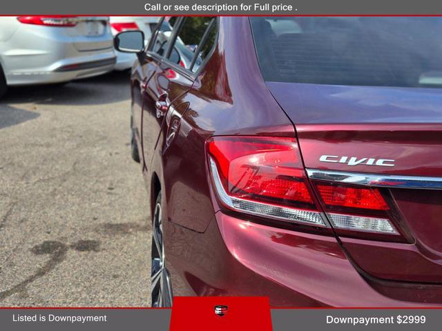 Photo of 2014 Burgundy Honda Civic